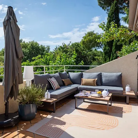 Belle Vue Mer, A Pied, Terrasse, Jardin - Pramousquier Le Lavandou